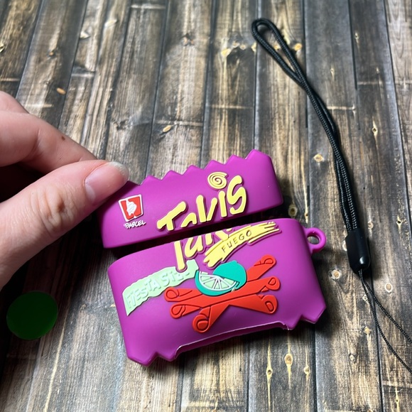 5for$10 Purple Hot Chip Food AirPod Pro Protective Case Accessories Takis - Picture 2 of 4